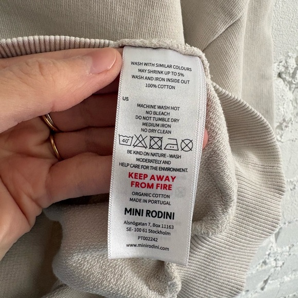 MINI RODINI Racket Sweater - Picture 5 of 5